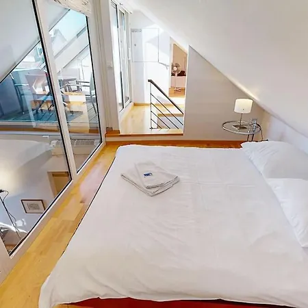 公寓 Maisonette Penthouse In Old Town - Uz10 苏黎世